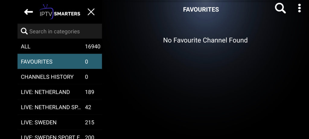 IPTVTUNE Channels