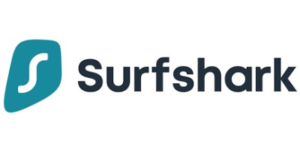 the logo of Surfshark