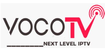 the logo of Voco TV