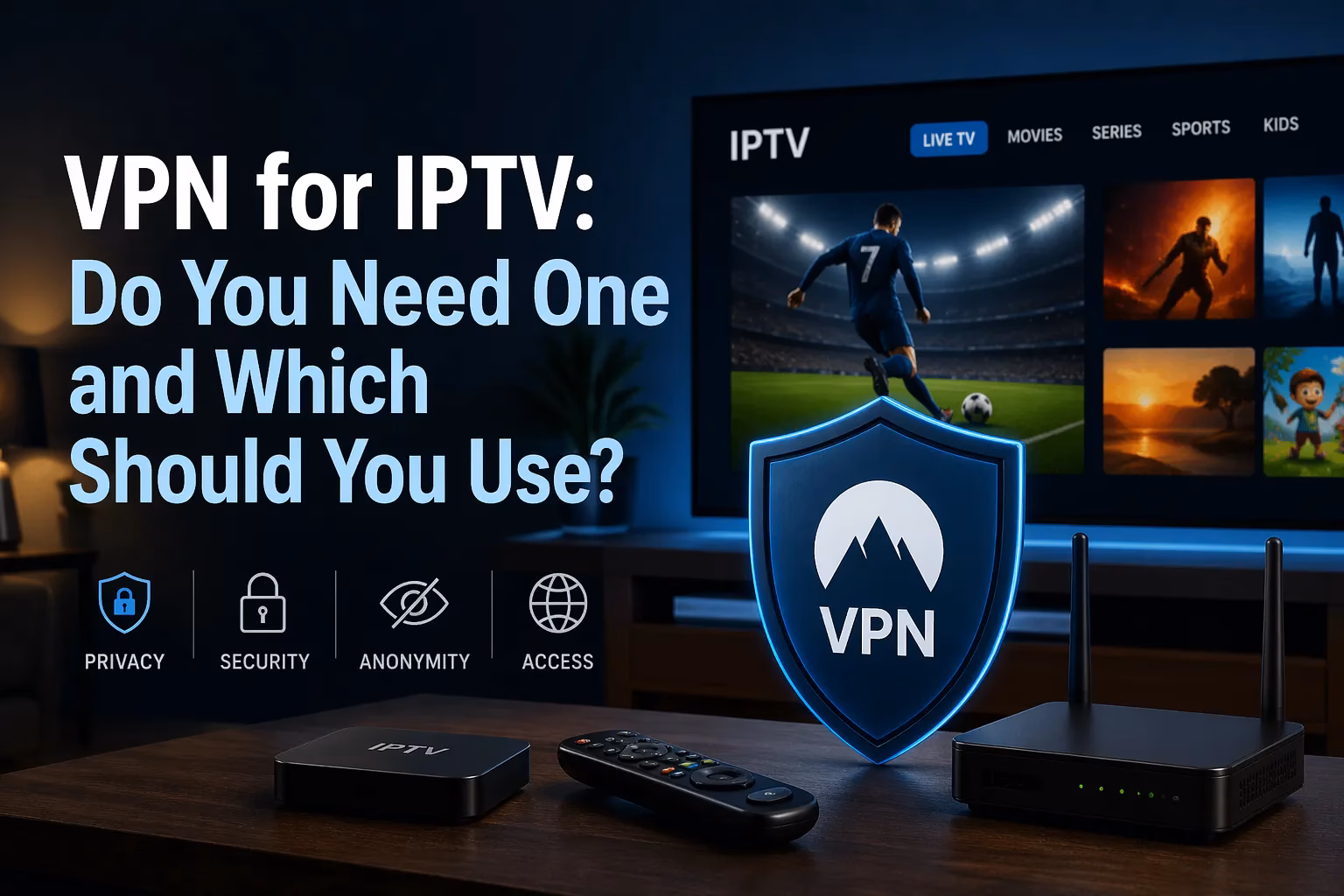 VPN for IPTV: Do You Need One and Which Should You Use? | IPTV Ranking VPN for IPTV: Do You Need One and Which Should You Use?
